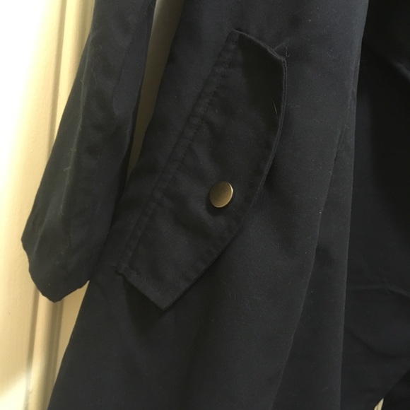 Vero Moda Jacket Belted Dark Blue Wrap Medium - Picture 4 of 8